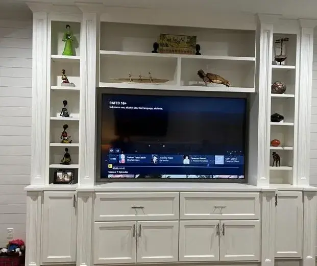 Custom entertainment built-in